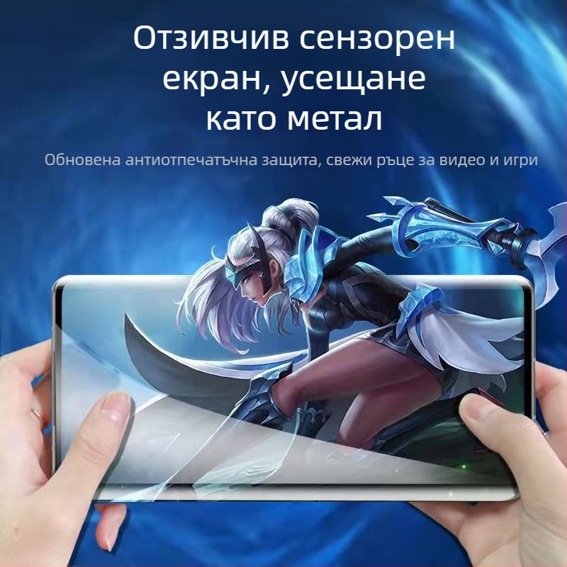 OnePlus Ace3 Pro Предно защитно фолио - хидрогел/мек филм, антиотпечатък, съвместимо с OnePlus