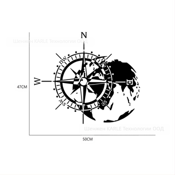 Karlor Compass лепящ стикер за капака на Jeep Wrangler – PVC автомобилен декор