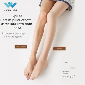 Колготки кадифени за оформяне, дебели, против триене, с крачета