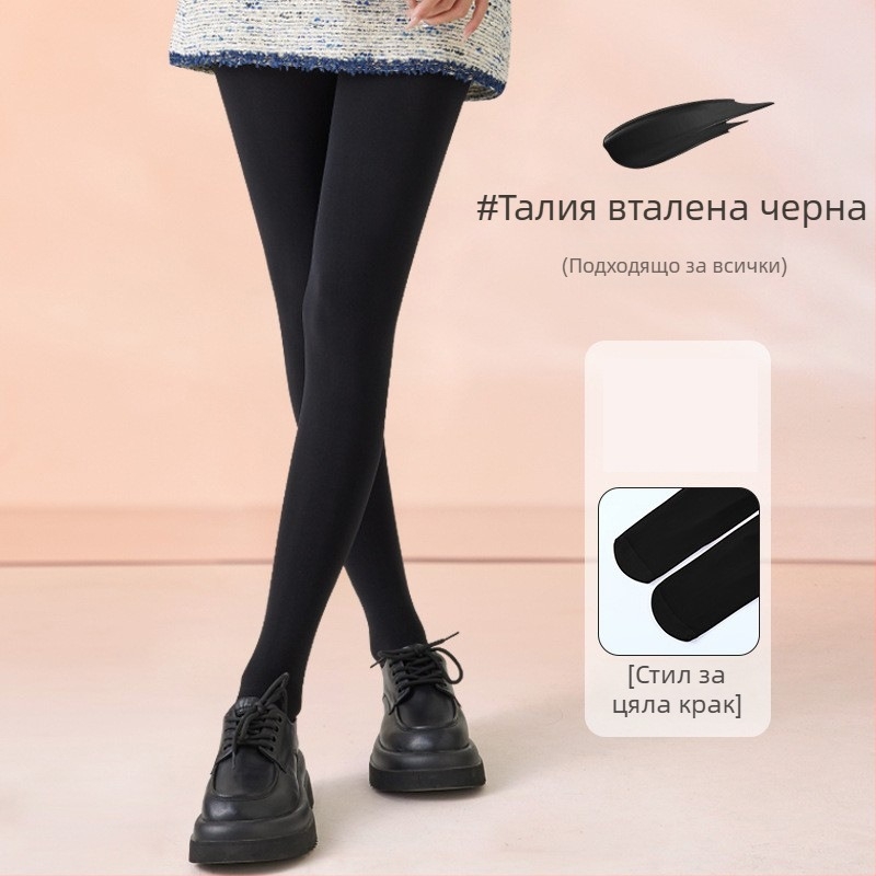 Колготки кадифени за оформяне, дебели, против триене, с крачета