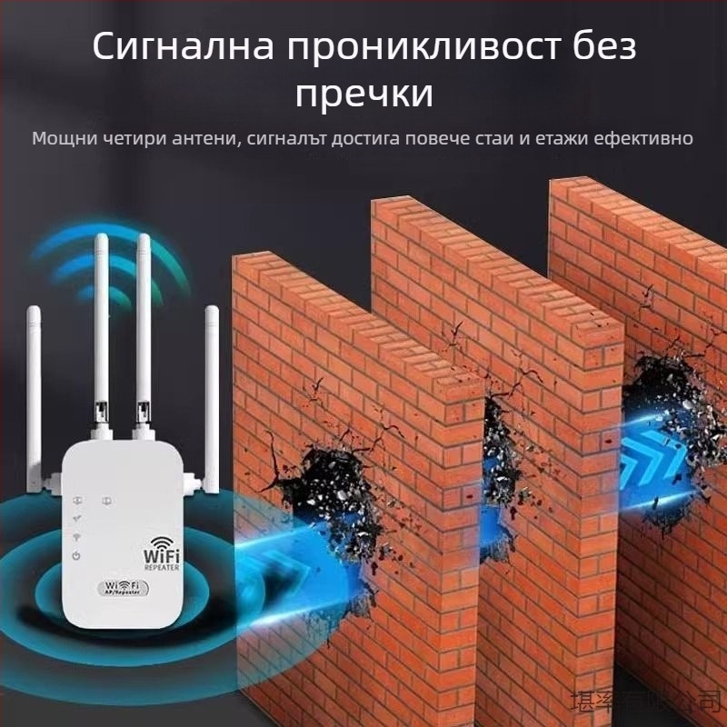 Безжичен рутер-удължител с 802.11n, Cat5 backhaul, защита срещу мълнии