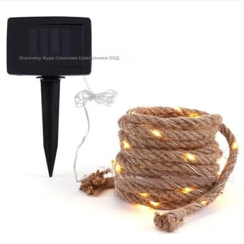 LED нишкова светлина с меден проводник - D511, 0.5W, 1.2V, 6–12 ч., за външен двор, пасторален стил