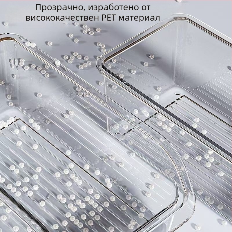 Кутия за съхранение в хладилник — PET материал, модерен минималистичен дизайн, Zhu Haozhe