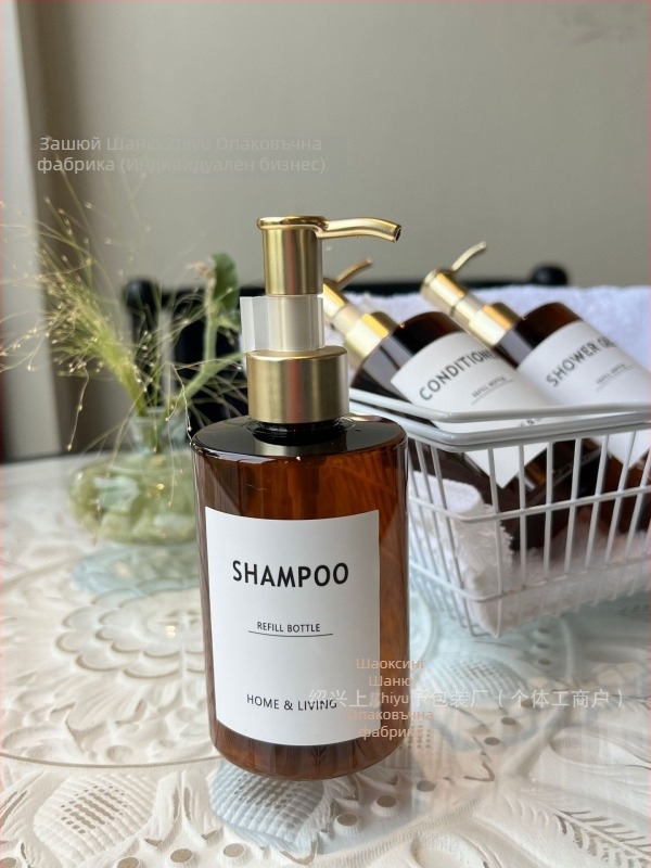 200ml цилиндрична бутилка за пътуване, Craftsmanship марка, PET, Blow molding, ниво на опаковка 3, AJ200ml