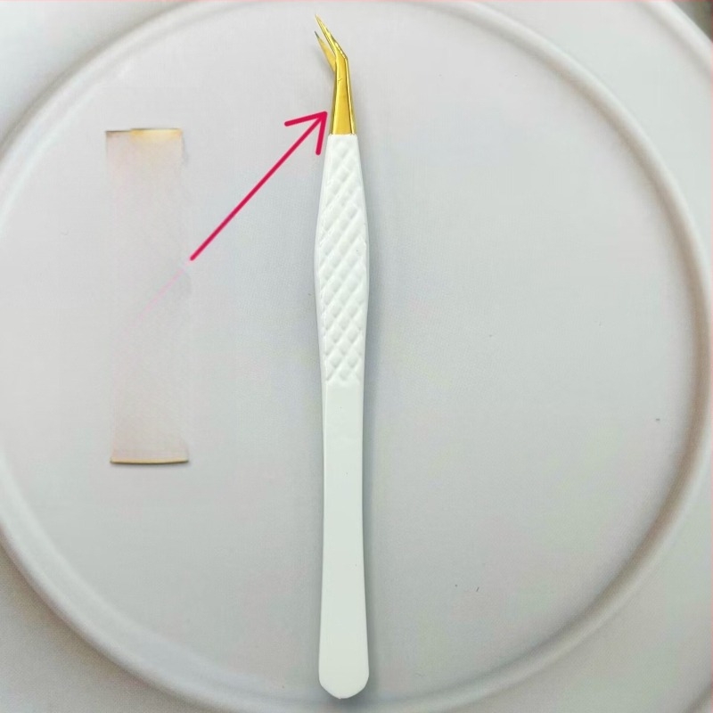 Пинсети за мигли – остър връх, антистатични, неръждаема стомана