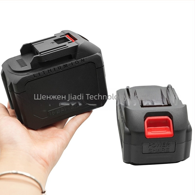 Didrill комплект корпус за 18650 литиева батерия за клетки 10-15-20, със монтажна скоба, бутон и пружина