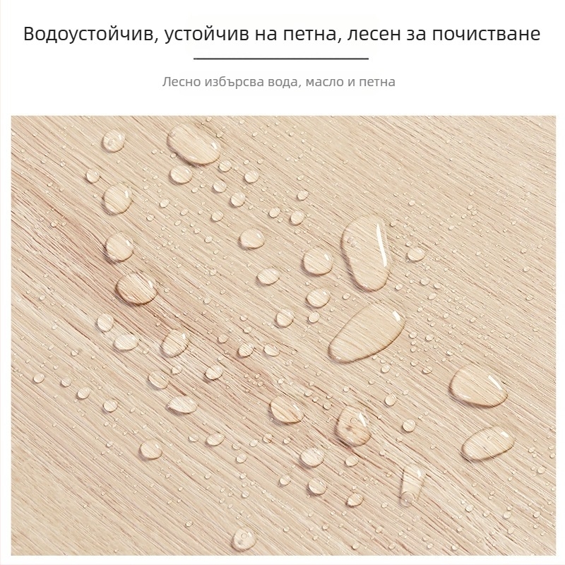 SXP многофункционален дървесен модел самозалепващ PVC стенен панел‑рол, водоустойчив, маслоустойчив, против замърсяване, лесен за почистване, против плесен
