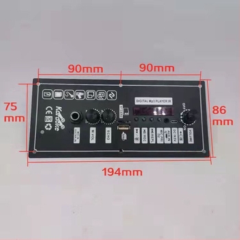 3.7V-803 Bluetooth усилвателна платка за говорител с презареждаема литиева батерия за автомобилен DIY проект