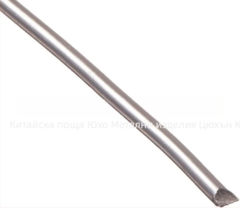 Галванизиран тел от високомъглеродна стомана, кръгло сечение, якост на опън 800-1000 MPa, дължина 10000, марка Yuhao, код на продукта 4544444