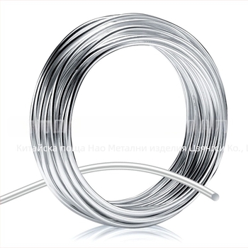 Галванизиран тел от високомъглеродна стомана, кръгло сечение, якост на опън 800-1000 MPa, дължина 10000, марка Yuhao, код на продукта 4544444