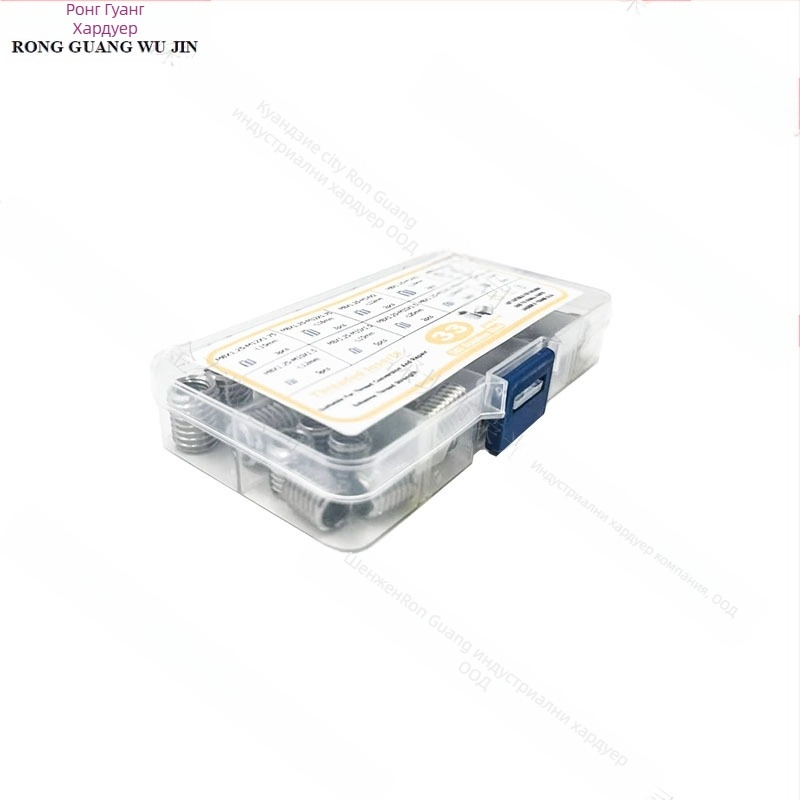 Комплект конверсионни гайки за вътрешни и външни резби, 33 бр., GB6178, неръждаема стомана 303/304, клас A, якост A4-80.