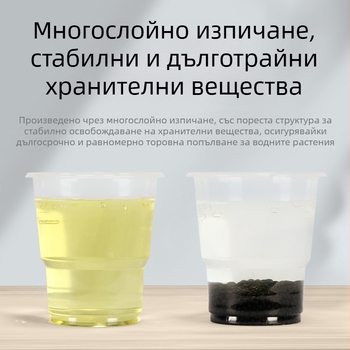 Аквариумна кална подложка за водни растения - ландшафтен декор, 20 кг, 50 броя