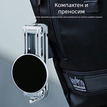 Десктоп стойка за телефони и таблети, сгъваема алуминиева сплав, за селфи и стрийминг, модел x01