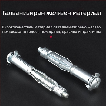 Kt Разширителен винт за гипсокартон за кухи стени и тавани | Съвместим с кухи тухли | Модел 1022137837