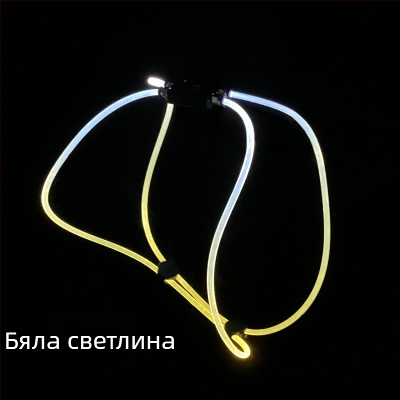 LED кучешка жилетка с USB презареждаема гръдна лента и DIY рязане