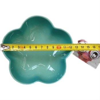 Порцеланова чиния в скандинавски стил, неравна форма, микровълнова безопасна