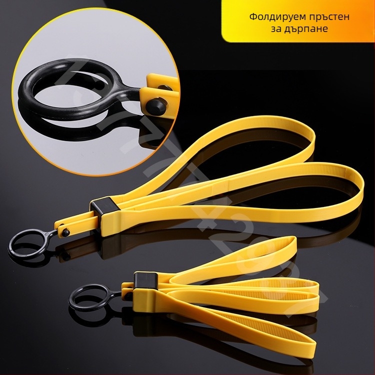 PA66 найлонова самозатягаща тактическа връзка — двупосочно сгъваема, дебелина 1.66 мм, огнеустойчивост V-2, за каишки