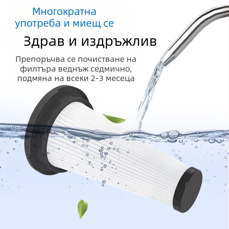 Филтър за прахосмукачка Trucozie T350 – филтърна мрежа и филтър елемент