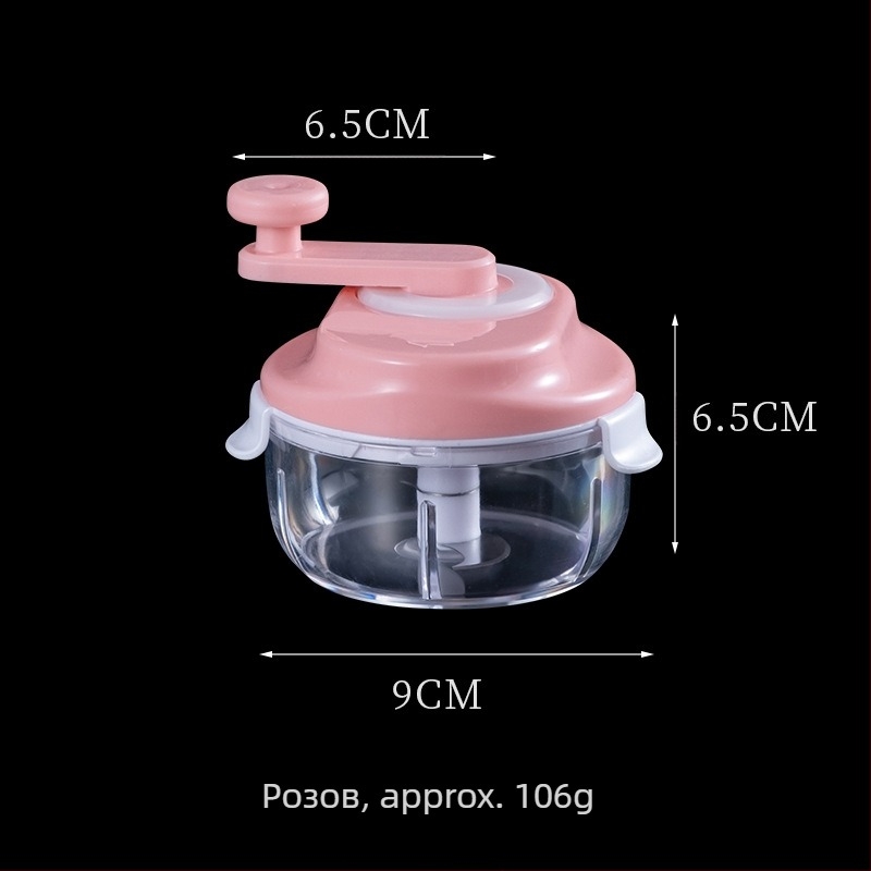 Ръчна дървена преса за чесън — мултифункционално кухненско устройство