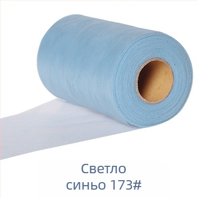 Ултра мека марля мрежеста тъкан за DIY тюл и облекло, ролка 50 ярда