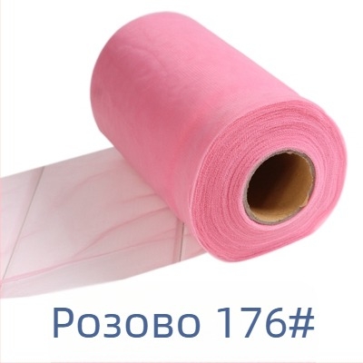 Ултра мека марля мрежеста тъкан за DIY тюл и облекло, ролка 50 ярда