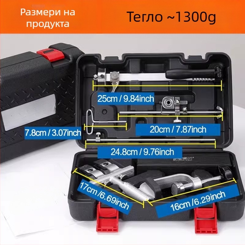 Шлайф за ножове с фиксиран ъгъл, многофункционален, от цинкова сплав