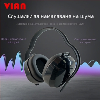 Vian 1427 Шумопоглъщащи ушни предпазители за сън и учене, индустриално ниво на шумозаглушаване
