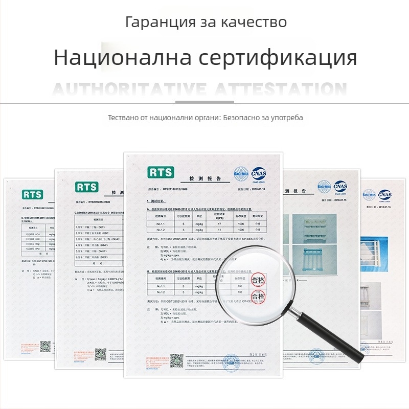 Разделител за гардероб без дупки с телескопични слоеве за съхранение