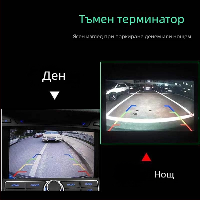 AHD камера с fisheye обектив, нощно виждане при ниска осветеност, ултра HD, камера за задно виждане с широк ъгъл