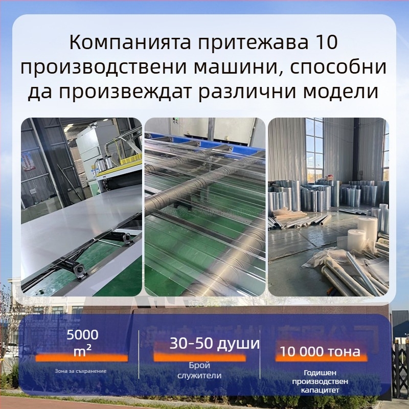 Полупрозрачни панели за оранжерия и слънчеви помещения, плоски панели за осветление