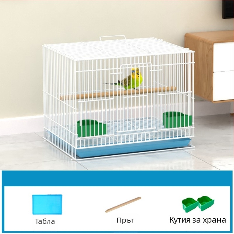 Метална клетка за птици, гълъби и папагали