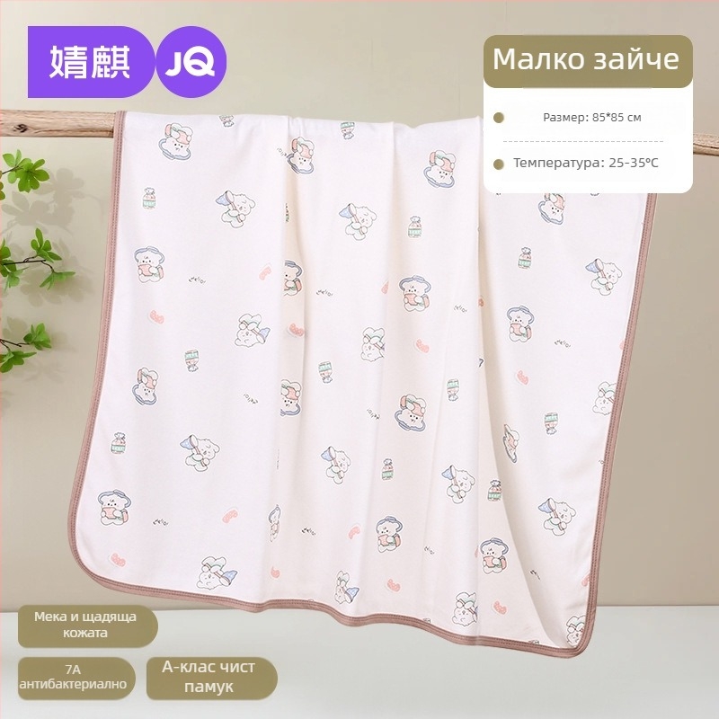 Jingqi памучен увивател за новородено – тънка завивка за завиване, за всички сезони, Тип A