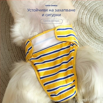 Менструални панталони за големи кучета – за женски кучета (лабрадор и златен ретривър)