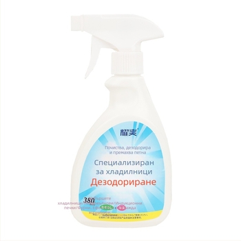 Почистващ и дезодориращ агент за хладилници и микровълнови печки – отстранява замърсявания, миризми и плесени, включително премахване на котлен камък.