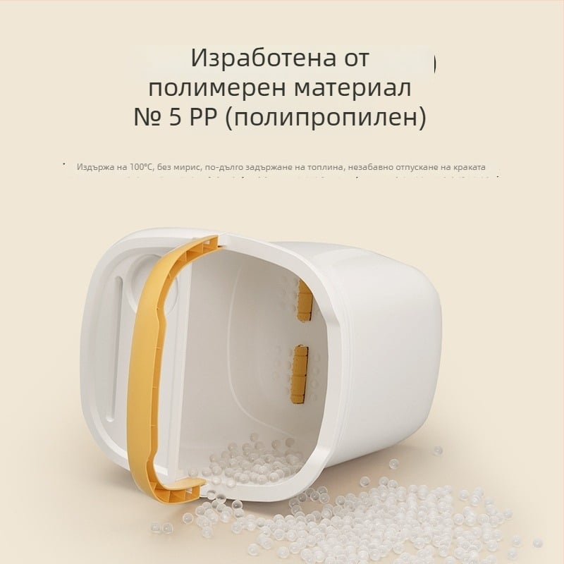 Вана за крака до прасците с термоподдържаща масажна функция, дълбока пластмасова кофа за крака