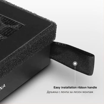 Филтър за автомобилен климатик за Tesla Model 3/Y с HEPA активен въглен за премахване на миризми – композитен филтър за кабина
