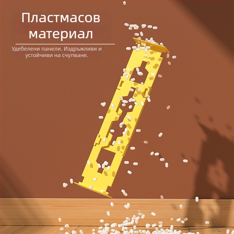 Телескопичен разделител за шкаф с чекмеджета — хоризонтално и вертикално използване, комбиниран организатор за домашно съхранение