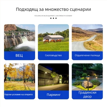 10W преносим сгъваем слънчев панел за USB зареждане, къмпинг