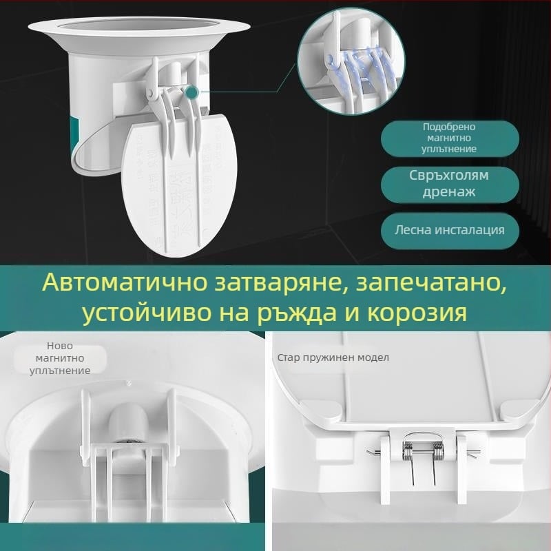 Дезодиращ уред за тоалетна и устройство за блокиране на миризмата