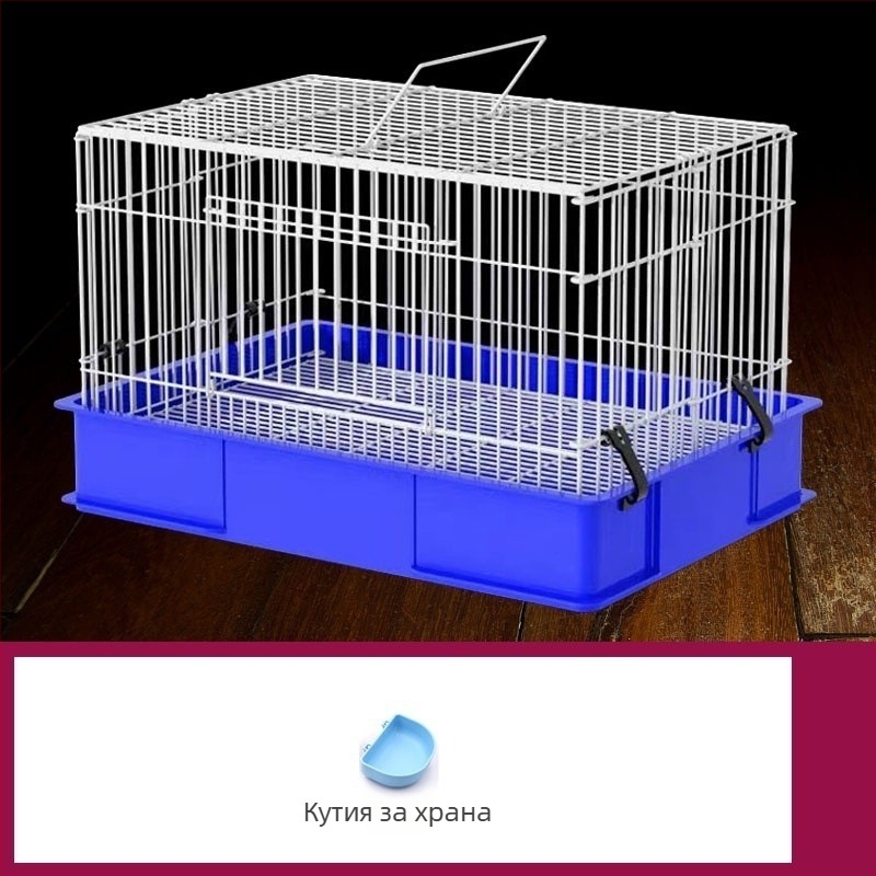 Голяма домашна клетка за зайци, водоустойчива против пръски, за зайци и морски свинчета, усилена за развъждане