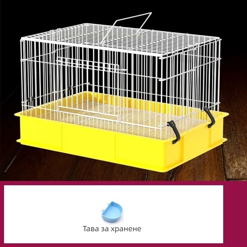 Голяма домашна клетка за зайци, водоустойчива против пръски, за зайци и морски свинчета, усилена за развъждане