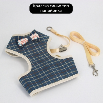 Котешка жилетка с каишка — подходяща за малки и големи котки, удобна и сладка