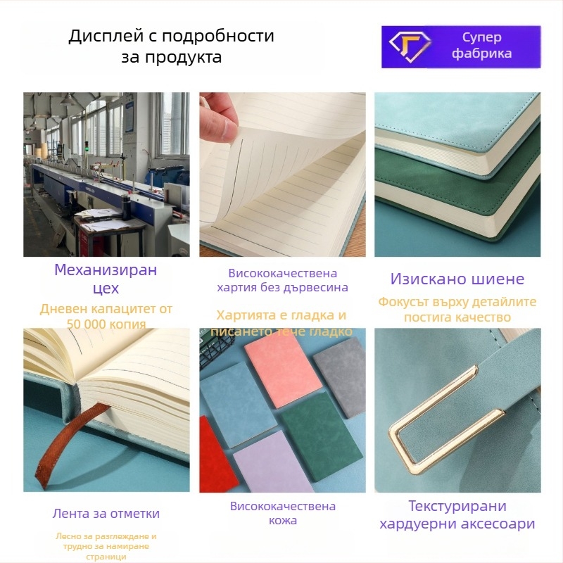 Персонализирана кожена магнитна дъска за подпис в формат A4, стилна дъска за писане и офис папка за срещи с ретро дизайн