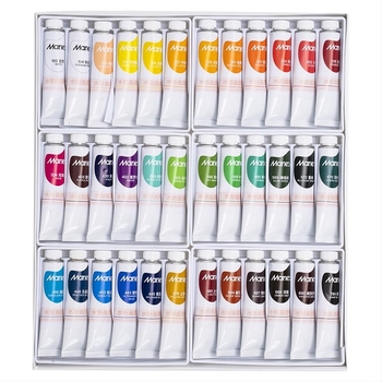 Marie's акварелни бои - комплект от 24 цвята, опции 12/18/24 цвята, обем 5 ml или 12 ml, художествени материали за рисуване