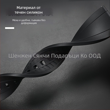 Omega Seamaster 300 силиконов каиш с бързосменяем механизъм, прахоустойчив, 20/22/24 мм