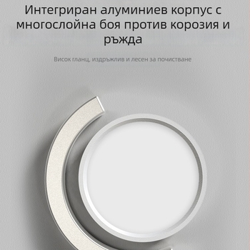 Ултратънък повърхностно монтиран кръгъл LED спот таванна лампа за всекидневна, спалня и антре