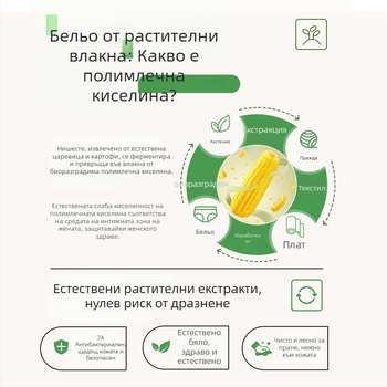Бременни дамски бельо за лято от модал с абдоминална опора и антибактериална интимна зона, голям размер за средна и късна бременност