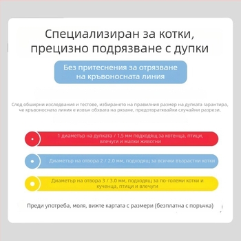 Клипсер за нокти на котки и кучета – инструмент за подрязване на нокти, защита срещу драскане, подходящ за начинаещи