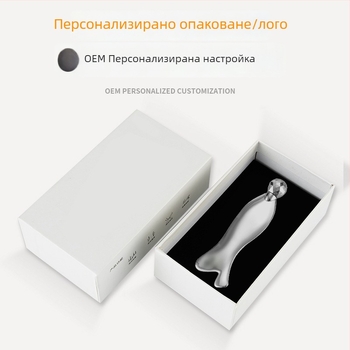 Метална дъска за лице за ексфолиация с 3D ролер, дизайн на русалка