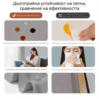 Силиконова горна защитна подложка и подложка за съхранение за пералня и сушилня, прахозащитна и водоустойчива, мултифункционална
